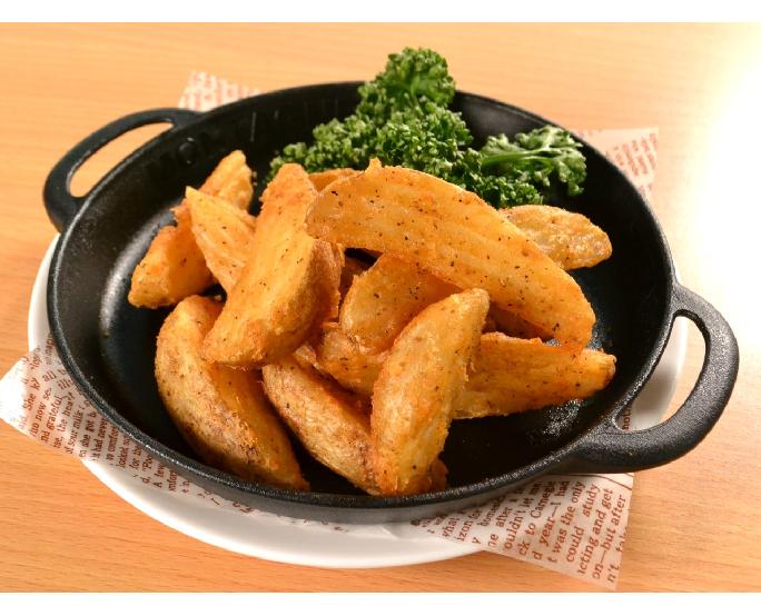 ウェッジカットポテト(ガーリック味) 1kg