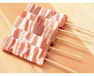 輸入「豚バラ串30g 20本」お祭り・BBQ・串カツ等に何でも使え