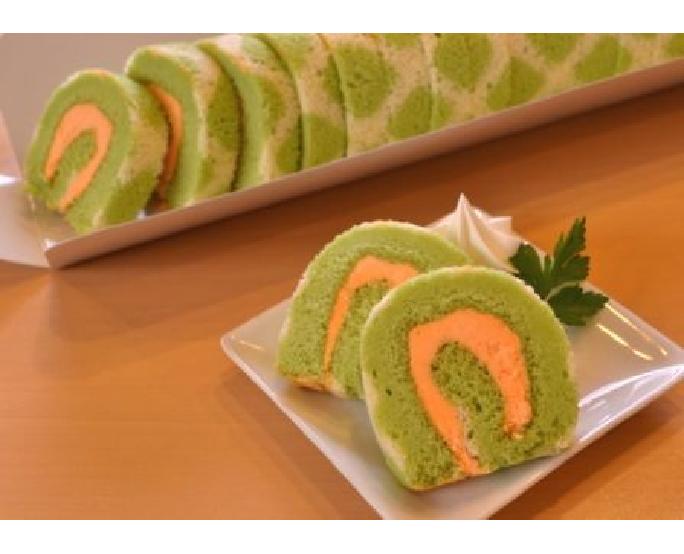 ロールケーキ（カット）　メロン 1本