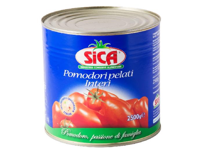 ホールトマト缶（イタリア産）〈SICA〉 1号缶