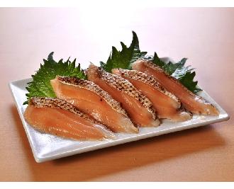 サーモンハラス炙りスライス（刺身用） 20枚 【冷凍】 | 業務用