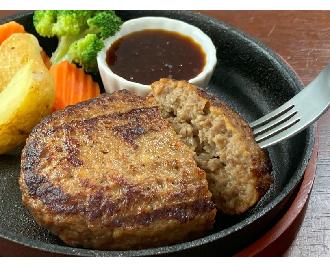 鉄板焼ビーフハンバーグ(160g) 1個 【冷凍】 日東ベスト 鉄板焼ビーフハンバーグ(160g) 1個 【冷凍】 日東ベスト