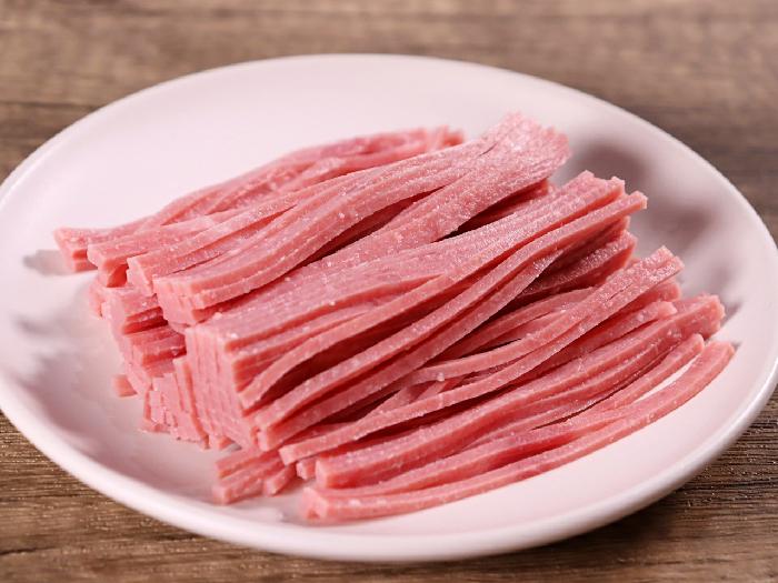 ハムの千切り（整列パック） 500g