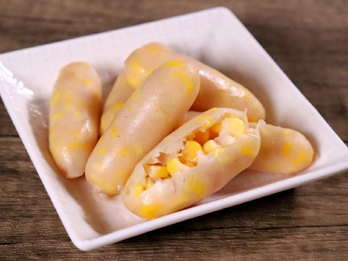 ゴロっとたっぷり甘いコーンのウインナー風 500g