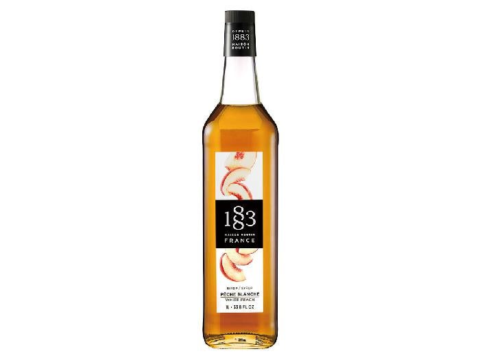 1883 ホワイトピーチシロップ 1L