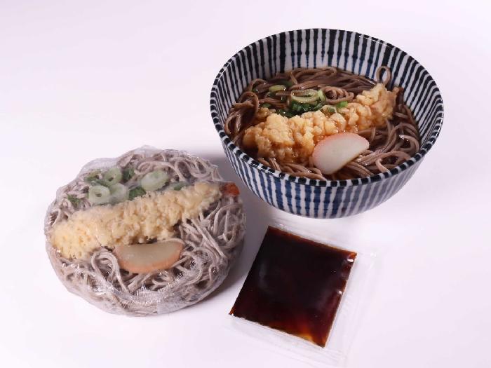 具付麺 えび天ぷらそばセット 4食