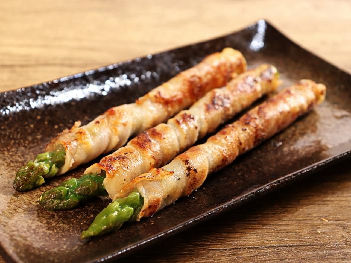 アスパラ生ベーコン1本巻 20本