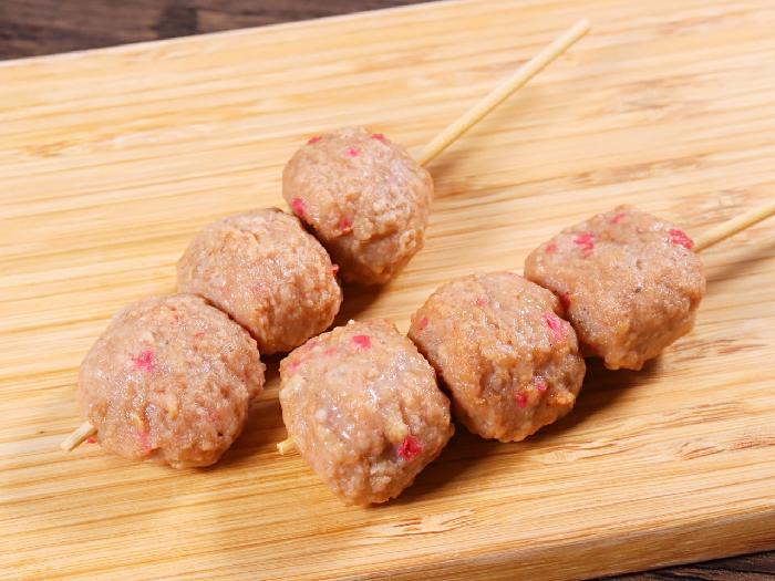 紅しょうが入りつくね団子串（40g） 10本