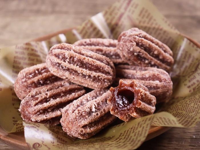 パクっとチュロス(チョコクリームソース入り) 500g