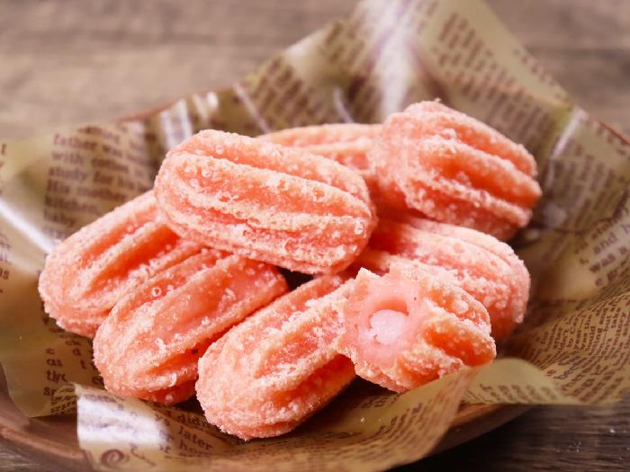 パクっとチュロス(いちごクリームソース入り) 500g