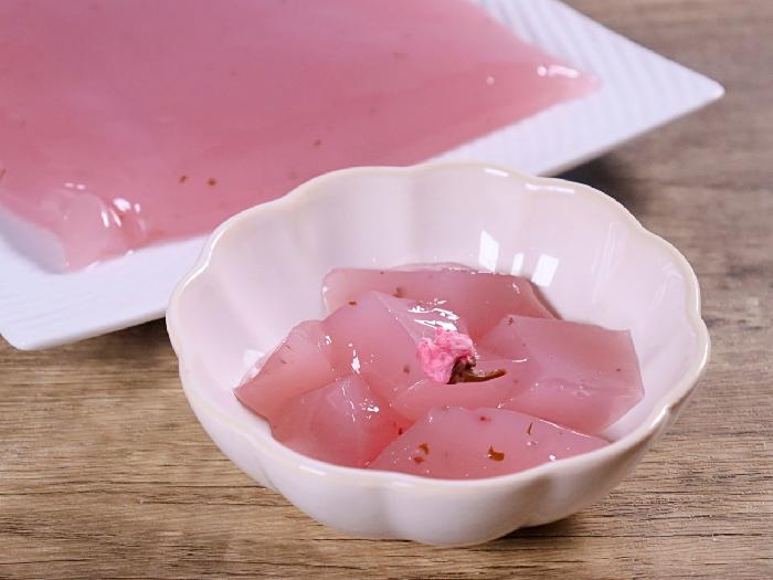 桜わらびもち(桜葉入り) 500g