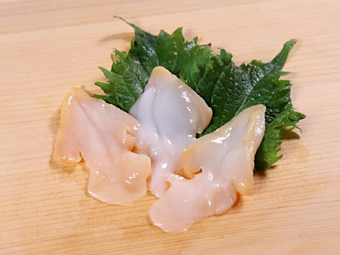つぶ貝スライス（刺身用）（6g） 20枚