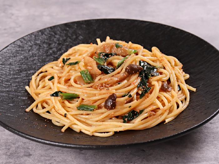 スパゲティ・たらこ醤油バター〈ニッキー〉 2食