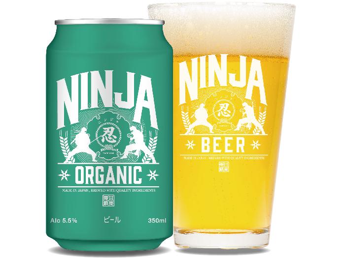 NINJAビール(オーガニックピルスナー) 350ml