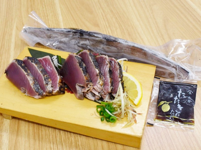 【三陸気仙沼産】炭火焼き戻りかつおたたき（小袋タレ付） 3kg