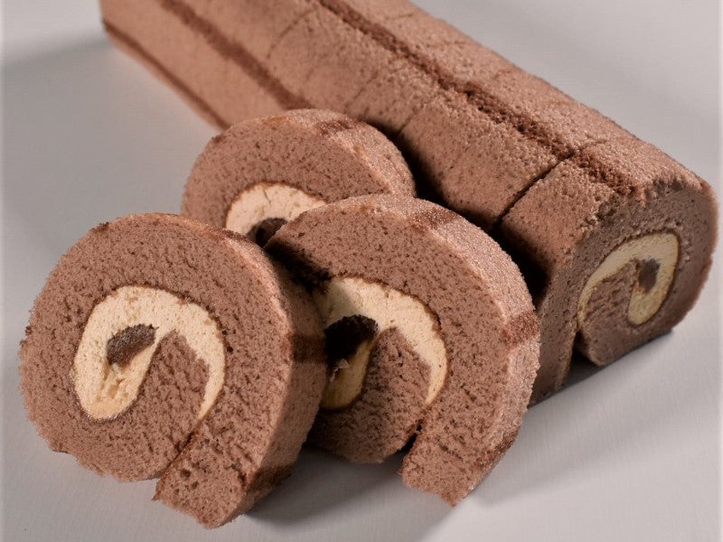 ロールケーキ（カット）国産栗 1本