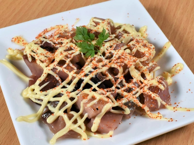 ぶりスモークのタルタル風