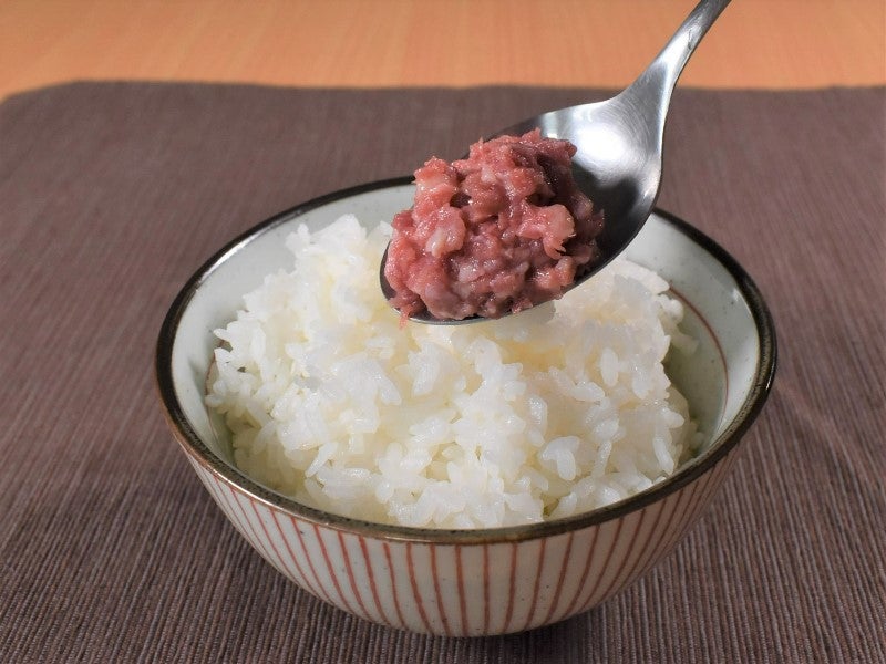 ごはんに乗せて