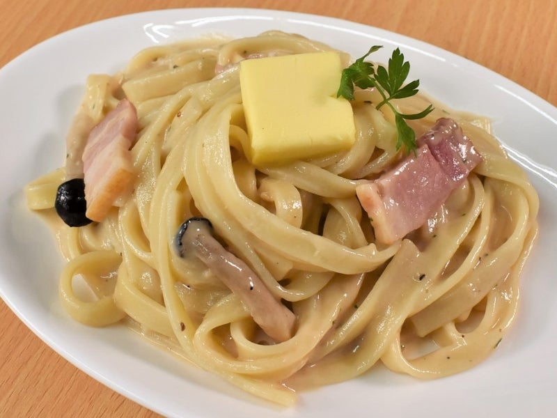 薫製バターのパスタ
