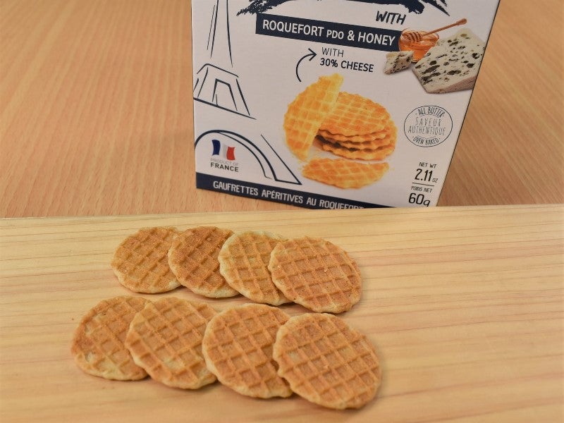 ロックフォールチーズクラッカー（ブルーチーズ） 60g