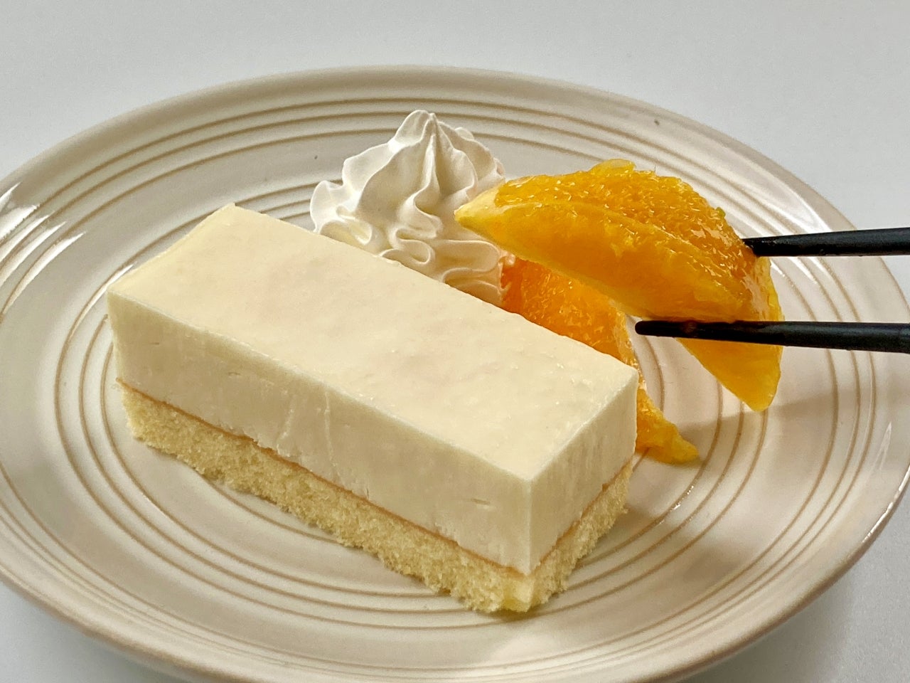 レンジでロスなし レモン香るレアチーズケーキ3