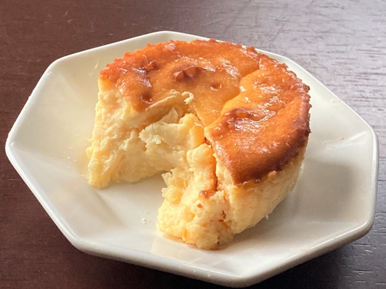 レンジでロスなし バスクチーズケーキ2