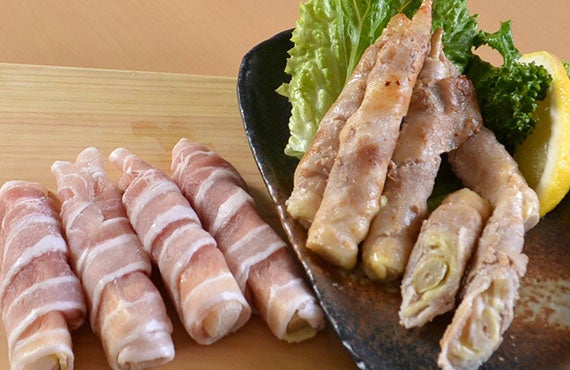 たけのこチーズ豚バラ巻き 20本