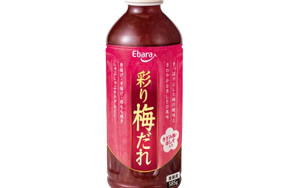 彩り梅だれ 585g