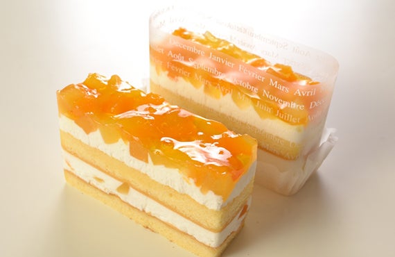 りんごと桃のケーキ 6個