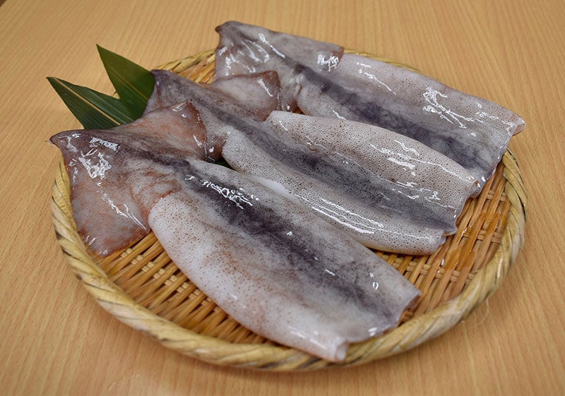 【三陸金華山沖】特大スルメイカつぼ抜き 1kg