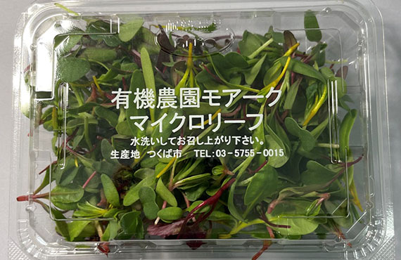【有機野菜】マイクロリーフミックス（約18ｇ）　1パック