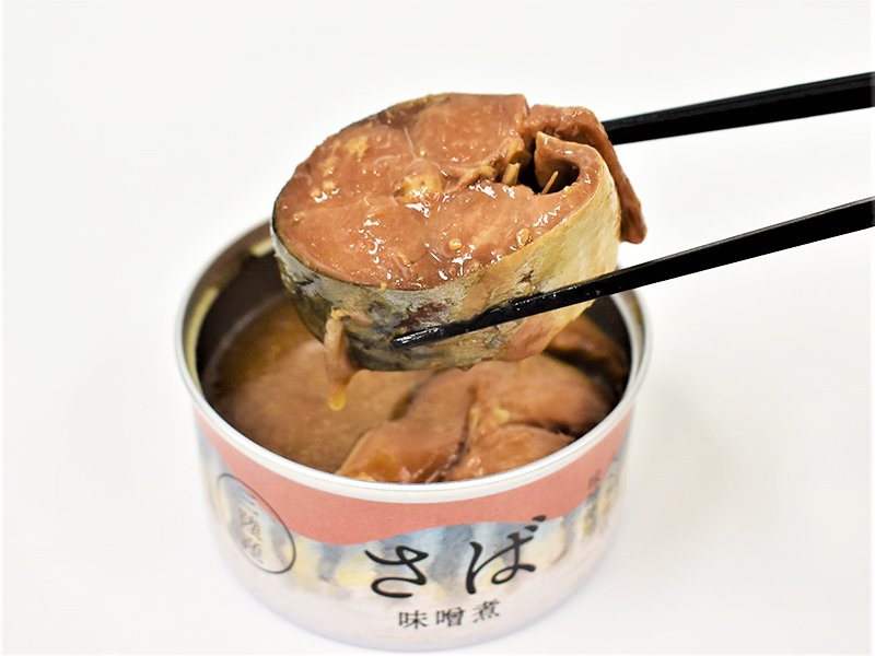 【三陸産】さば味噌煮缶 180g
