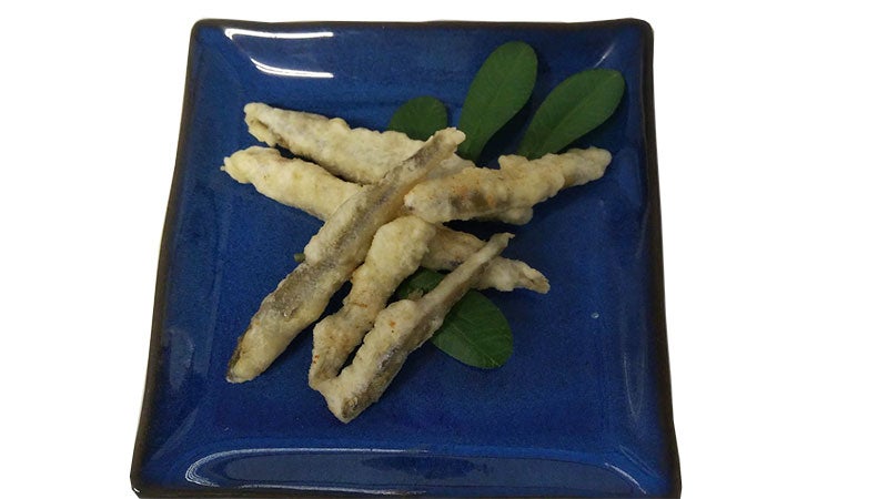十和田湖産ワカサギの天ぷら