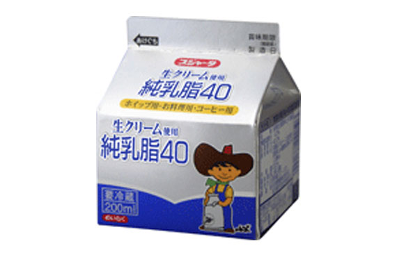 スジャータ純乳脂40(ホイップ)　200ml【チルド】